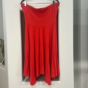 Express Strapless Dress